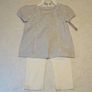 🎉HP🎉NWT 24 MTH CARTERS BABY GIRL 2 PIECE LAYETTE